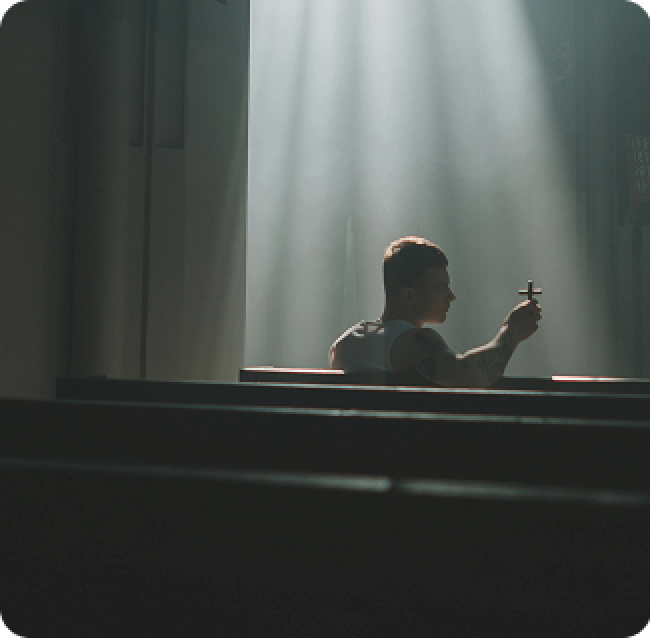 La charité en action